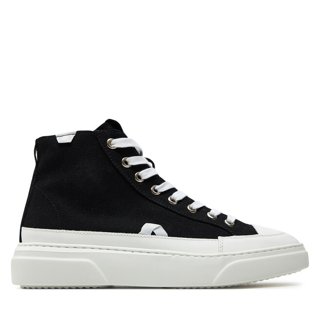 Sneakersy Inuikii Canvas Lex High - Czarny
