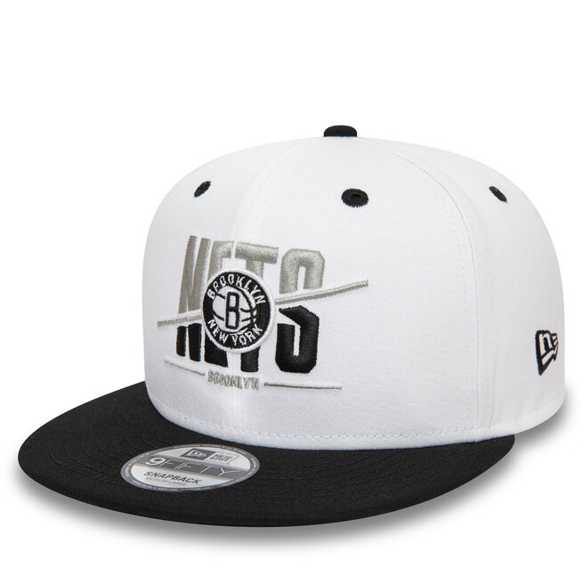 Czapka z daszkiem New Era White Crown 950 Nets - Biały
