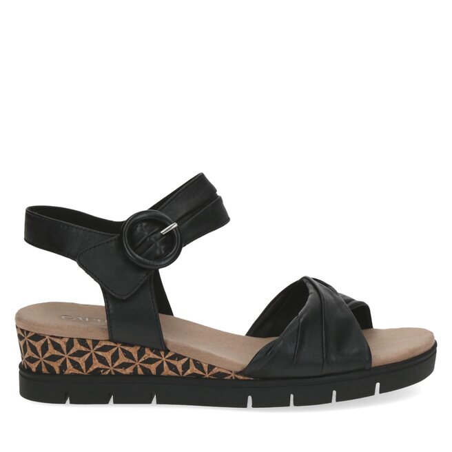 Caprice Szandál Caprice 9-28700-20 Black Softnap. 40