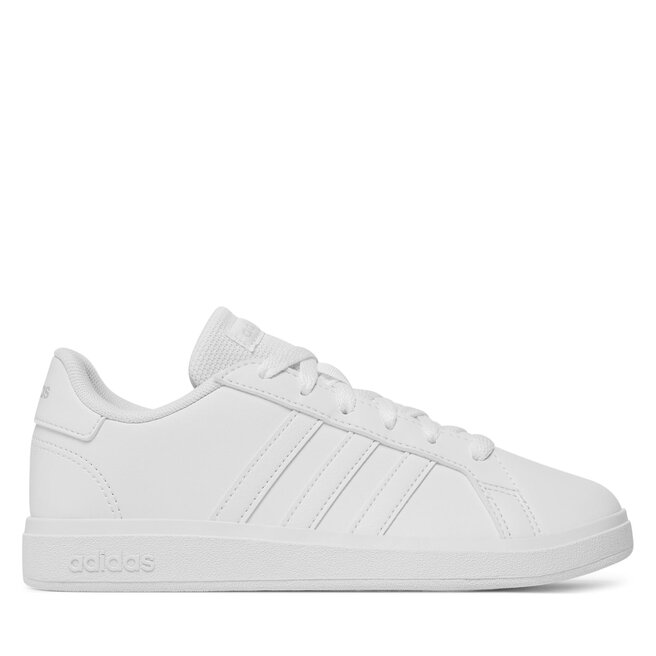 Sneakersy adidas Grand Court 2.0 K FZ6158 Biały - chłopięce
