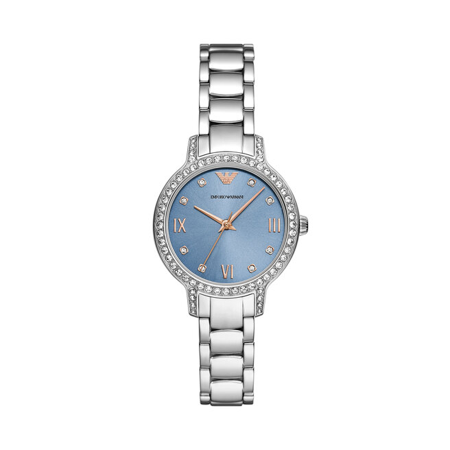 Zegarek Emporio Armani Cleo - Srebrny