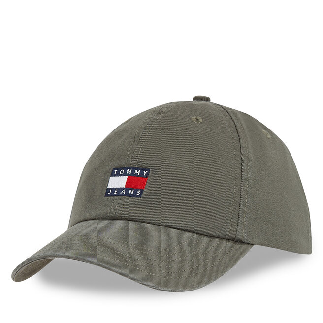 Czapka z daszkiem Tommy Jeans Tjm Heritage Cap - Zielony