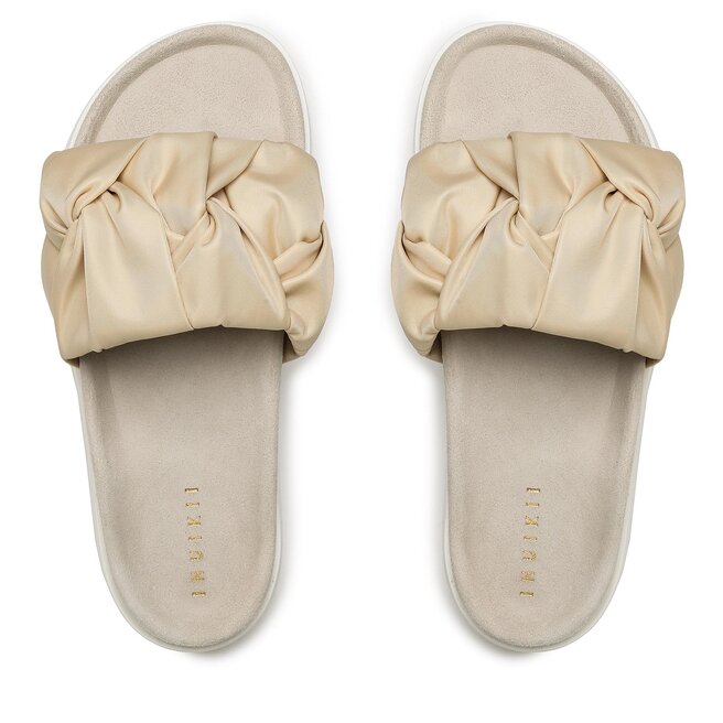 Inuikii Чехли Inuikii Fjord Flower Platform 70103-126 Cream