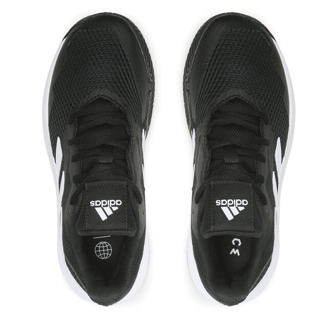adidas Boty adidas CourtJam Control W GX6421 Core Black/Cloud White/Silver Metallic