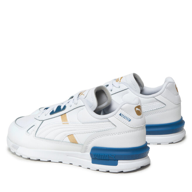 Puma Сникърси Puma Gravition Pro Fc 386479 01 Puma White/Lake Blue/Gold