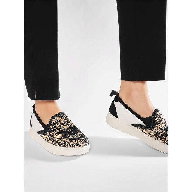 Kedai Pinko Liquirizia Slip On 1 PE 21 BLKS1 1H20UN Y738 Nero/Beige ZC3 •  Www.eavalyne.lt