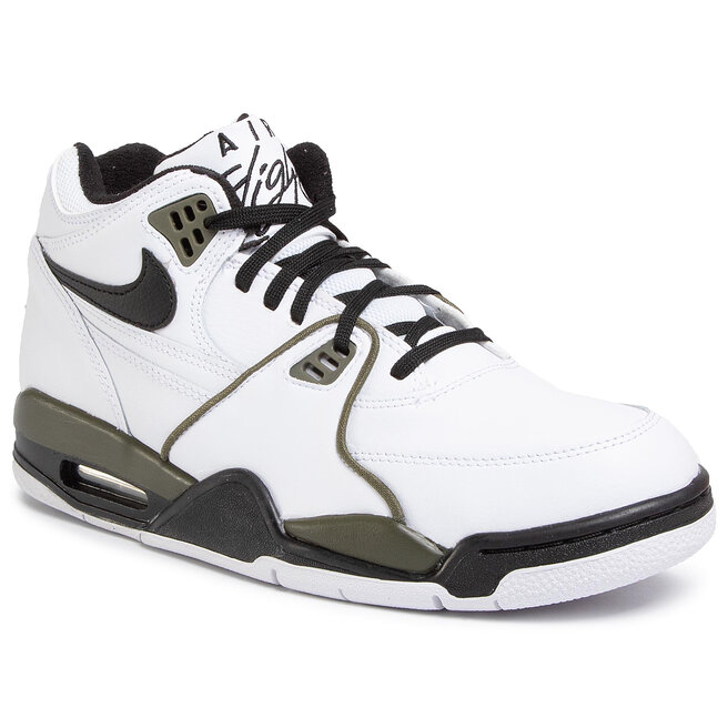 fibra Prescripción Hija Zapatos Nike Air Flight 89 CJ5390 101 White/Black/Medium Olive •  Www.zapatos.es