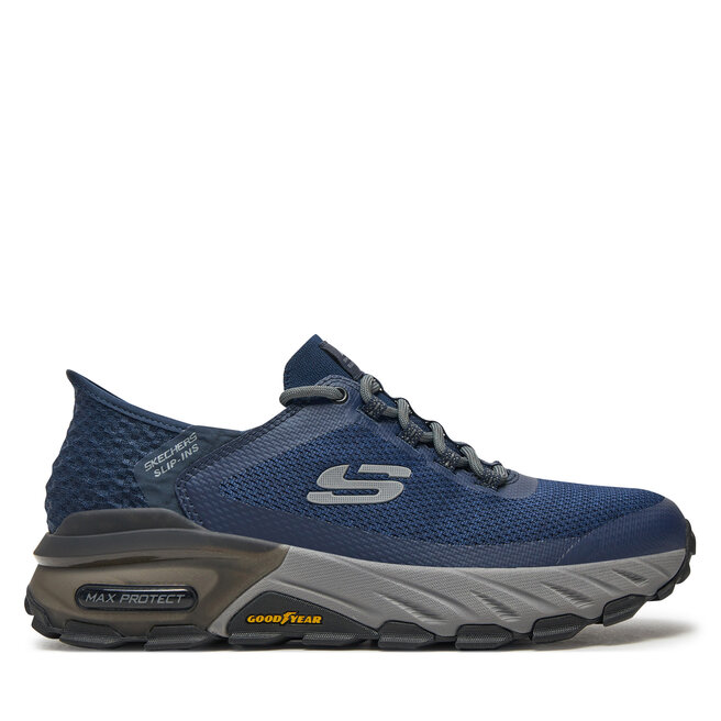 Sneakersy Skechers Slip-ins: Max Protect - Assembly - Granatowy