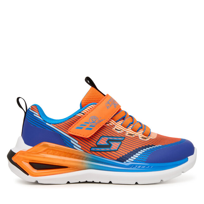 Sneakersy Skechers S Lights: Tri-Namics 2.0 401661L/ORMT Pomarańczowy - chłopięce