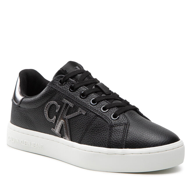 Sneakers Calvin Klein Jeans Classic Cupsole Laceup Low YW0YW00775 Black/Silver 0GP