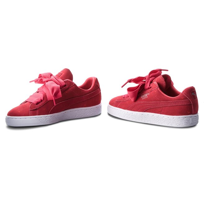 Sneakers Suede Heart Valentine Jr 365135 01 Paradise Pink/Paradise Pink • Www.zapatos.es
