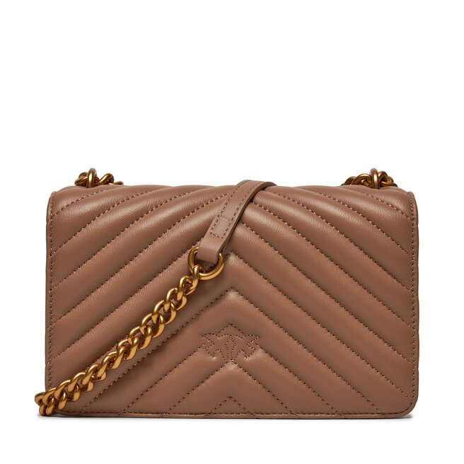 Pinko Geantă Pinko Love One Mini Dc AI 23-24 PLTT 100074 A0GK Beige D01Q
