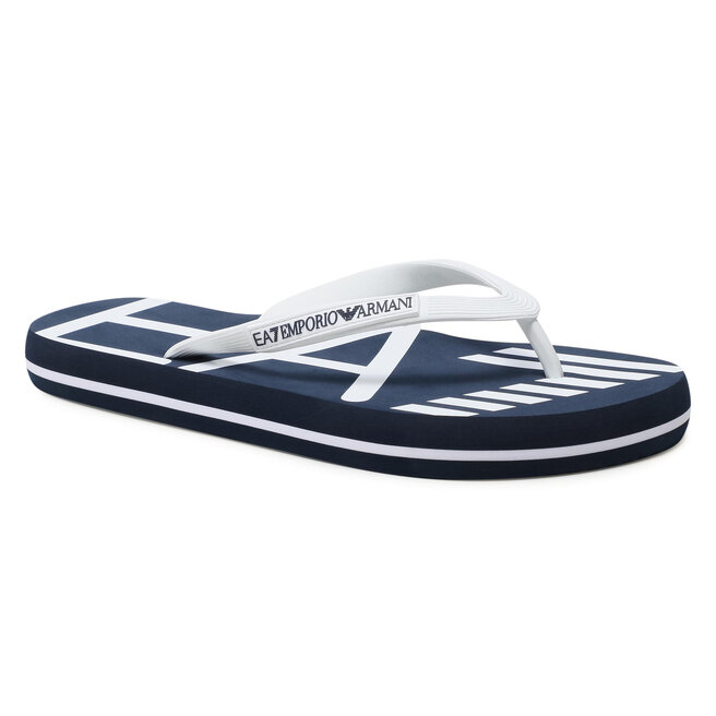 Flip flop EA7 Emporio Armani XCQ004 XK196 N527 Alb Alb imagine noua