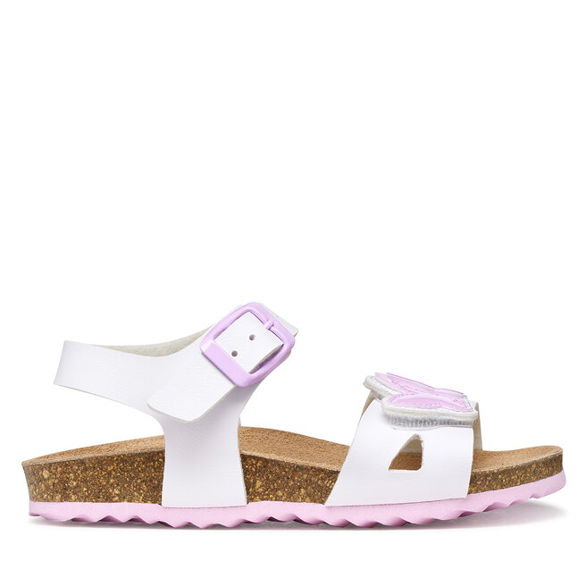 Sandały Geox J Adriel Girl J658MA 05402 C0406 D Biały - dziewczęce