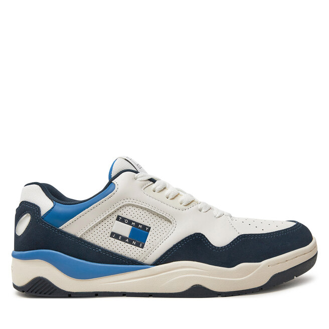 Sneakersy Tommy Jeans Tjm New Basket Sneaker Lc - Granatowy