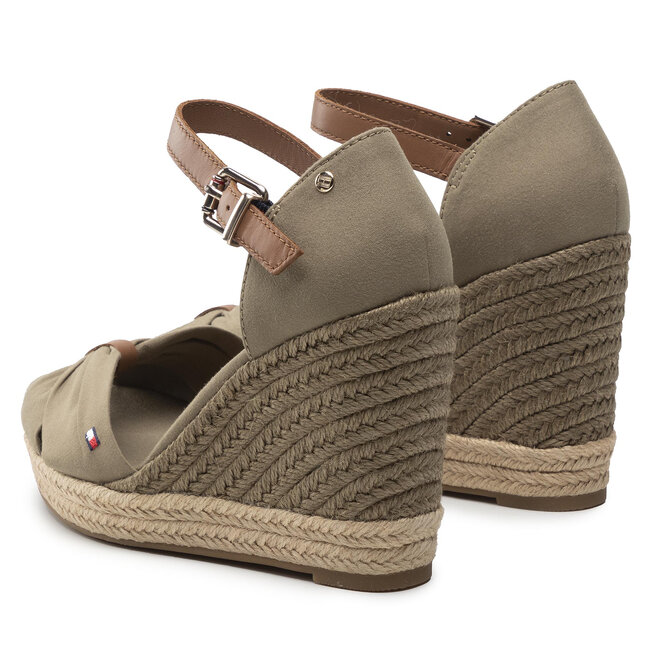 Tommy Hilfiger Espadrilles Tommy Hilfiger Basic Open Toe High Wedge FW0FW04784 Woodridge GXR