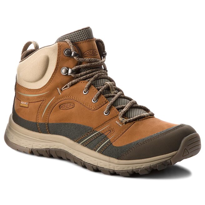 Trekingov obuv Keen Terradora Leather Mid Wp 1017752 Timber