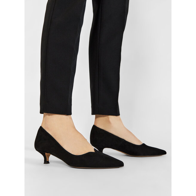 R.Polański Scarpe basse R.Polański 1051 Czarny Zamsz
