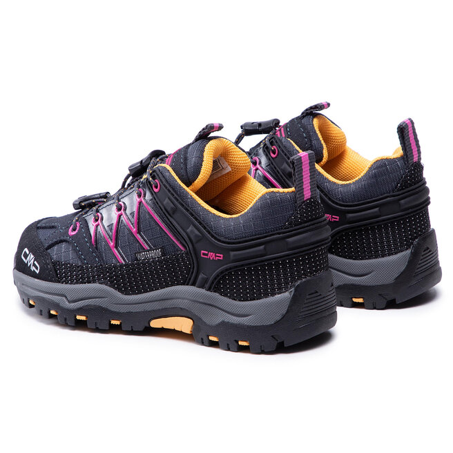 CMP Туристически CMP Kids Rigel Low Trekking Shoe Wp 3Q54554 Antracite/Bouganville 54UE