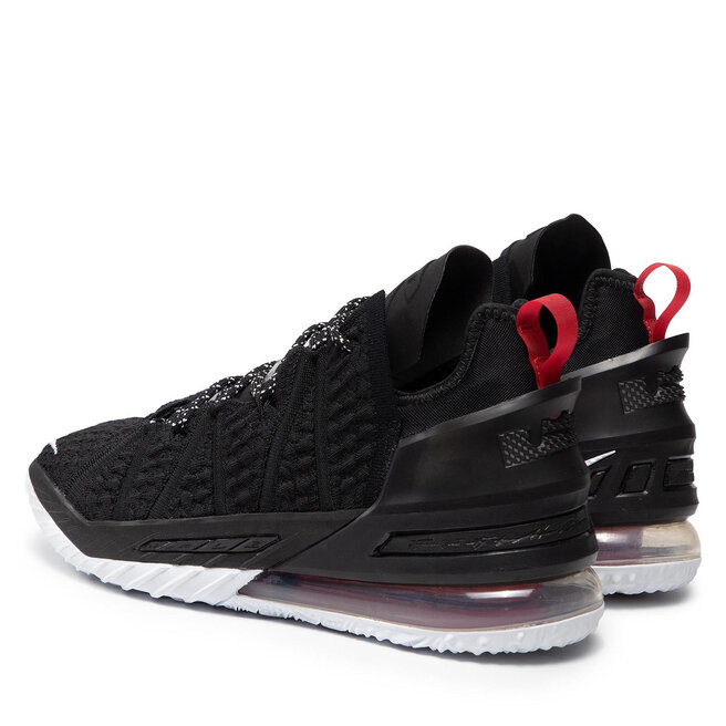 Nike Обувки Nike Lebron XVIII CQ9283 001 Black/White/University Red