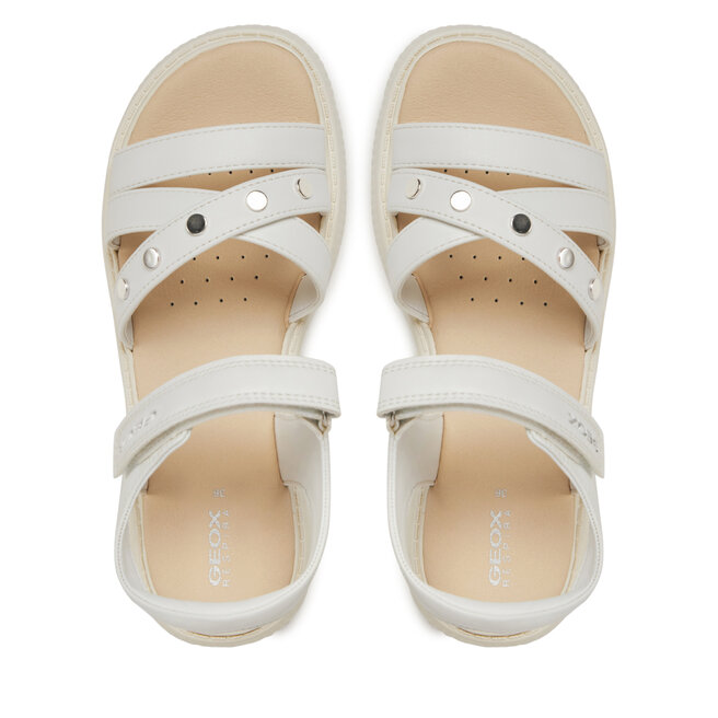 Geox Szandál J Sandal Kodette Gir J45DBI 0003W C1000 D Fehér | Modivo.hu