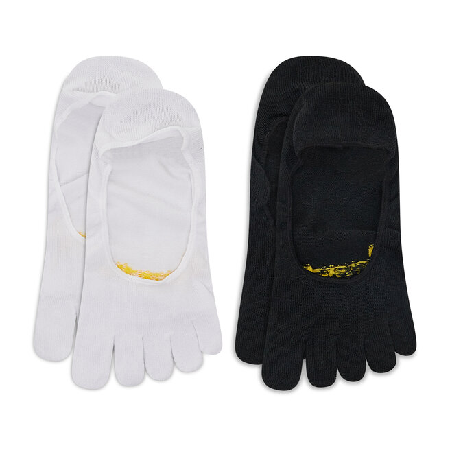 Vibram Fivefingers 2 pár/csomag unisex bokazokni Vibram Fivefingers Ghost S15G12P White