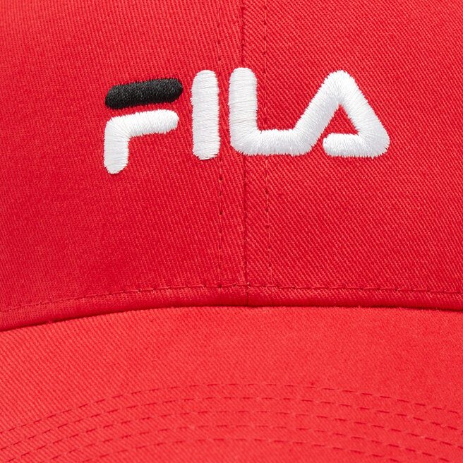 Fila Șapcă Fila Brasov 6 Panel Cap With Linear Logo - Strap Back FCU0019 True Red 30002