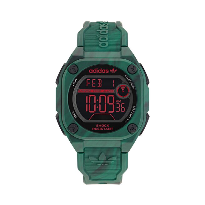 Zegarek adidas Originals City Tech Two GRFX - Zielony