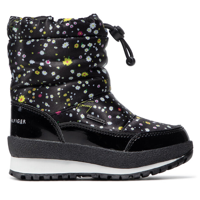 Tommy Hilfiger Bottes de neige Tommy Hilfiger Technical Bootie T1A5-32032-1239 Black 999