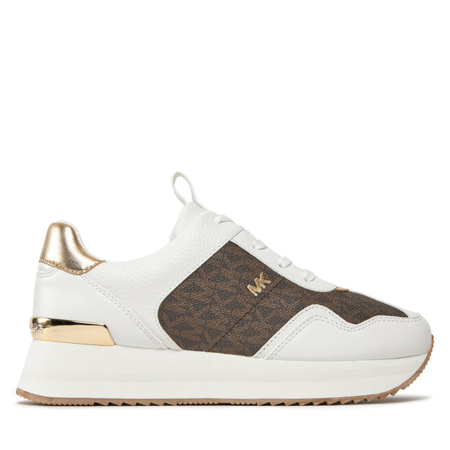 Sneakersy MICHAEL Michael Kors Raina Trainer - Biały