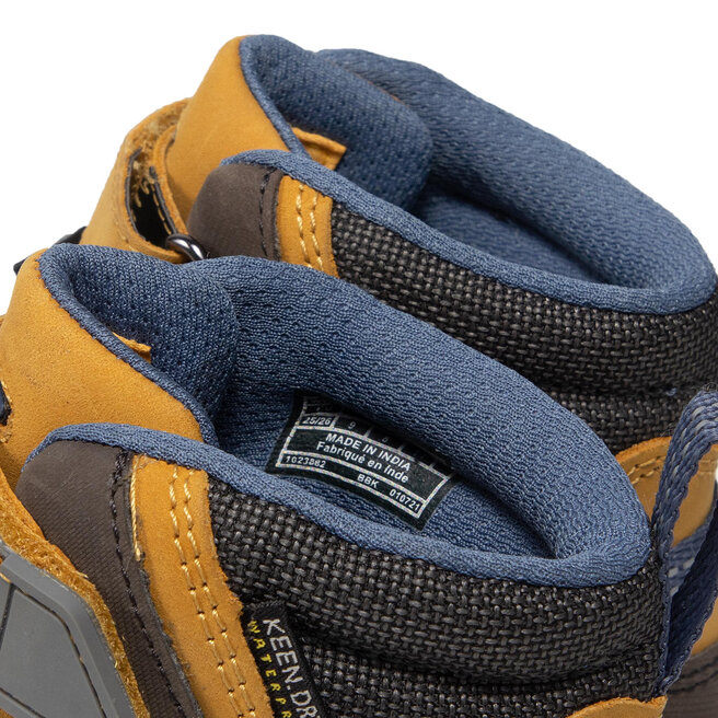 Keen Trekkingschuhe Keen Redwood Mid Wp 1023882 Harvest Gold/Vintage Indigo