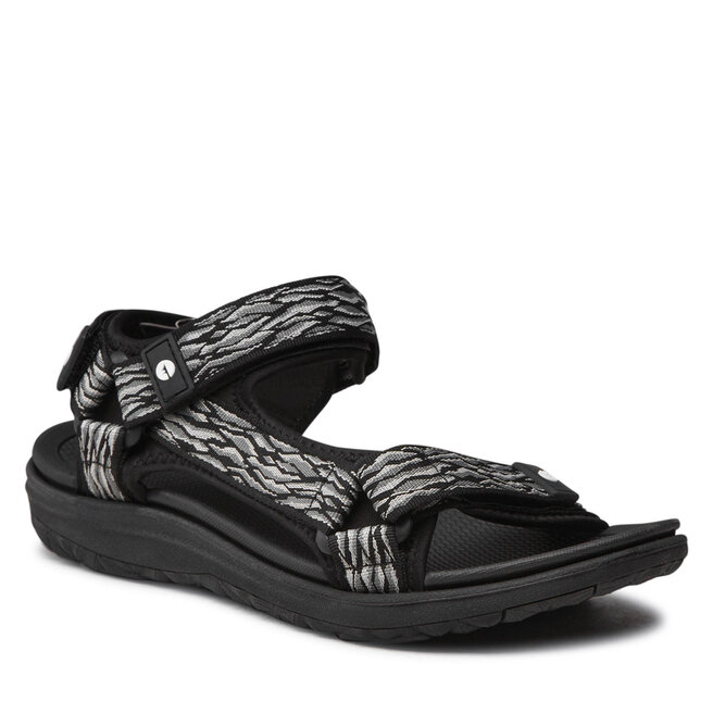 Hi-Tec Sandály Hi-Tec Hanar SL-SS22-HT-03 Black/Grey