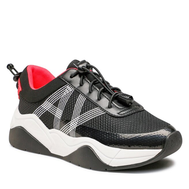 Armani Exchange Sneakers Armani Exchange XDX105 XV581 S040 Black/Coral