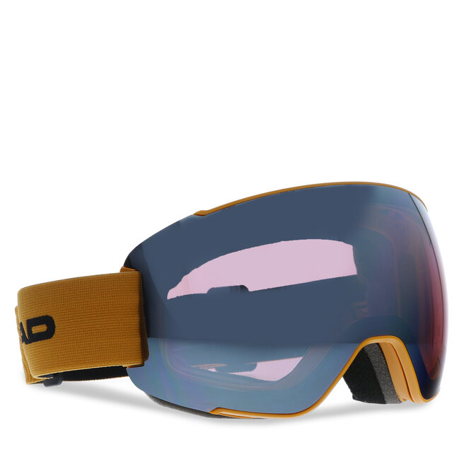 Gogle Head Magnify 5K Chrome Sun - Żółty