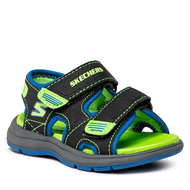Σανδάλια Skechers Sun Spurt 97125NBBLM BlkBlueLime