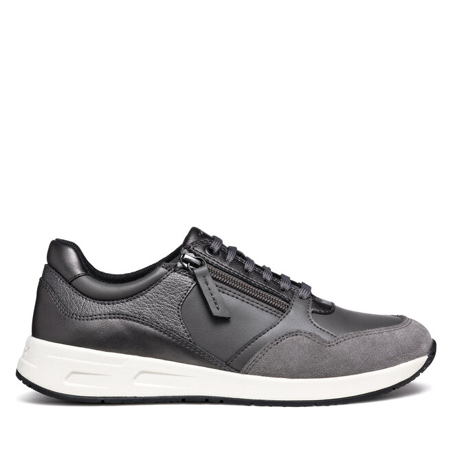 Sneakersy Geox D Bulmya D36NQB 054AJ - Szary
