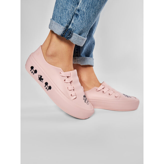 Mini Melissa Mini Ulitsa Pink Rubber popular Sneaker