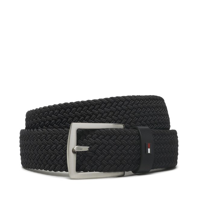Tommy Hilfiger Pánský pásek Tommy Hilfiger Denton Elastic AM0AM10662 BDS