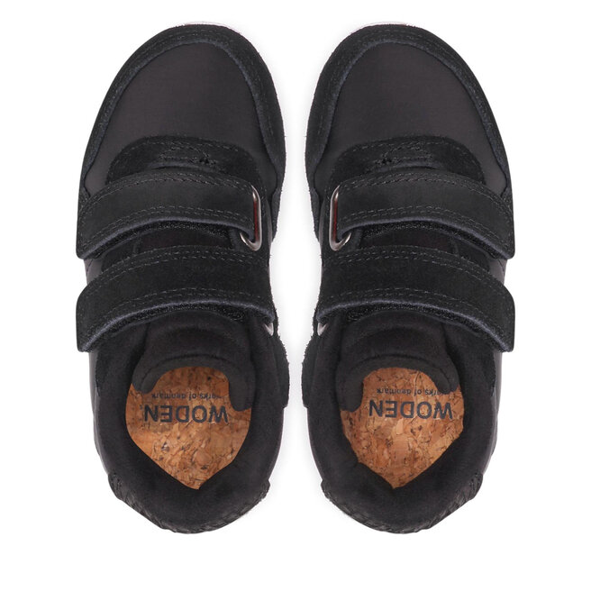 Woden Sneakersy Woden Nor Suede WK065-020 Black