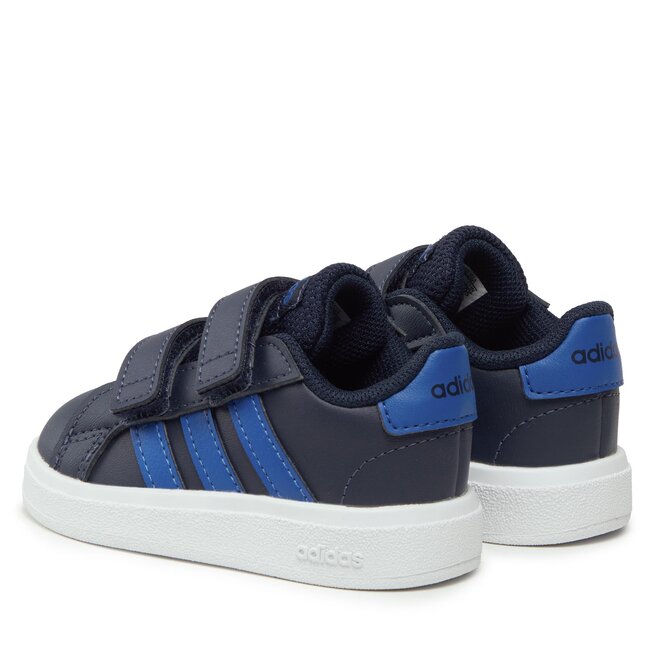 adidas Pantofi adidas Grand Court Lifestyle Hook and Loop Shoes IG2557 Legink/Royblu/Ftwwht