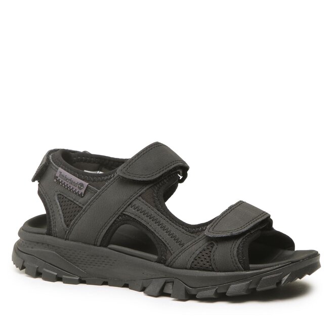 Sandale Timberland Lincoln Peak Strap Sandal TB0A5XA40151 Black Leather