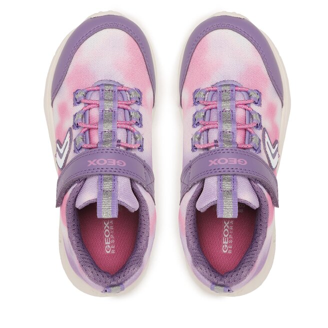 Geox Sneakers Geox J New Torque Girl J258HA07SBCC8186 S Violet/Cyclamen
