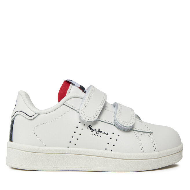 Sneakersy Pepe Jeans Player Basic Bk - Biały