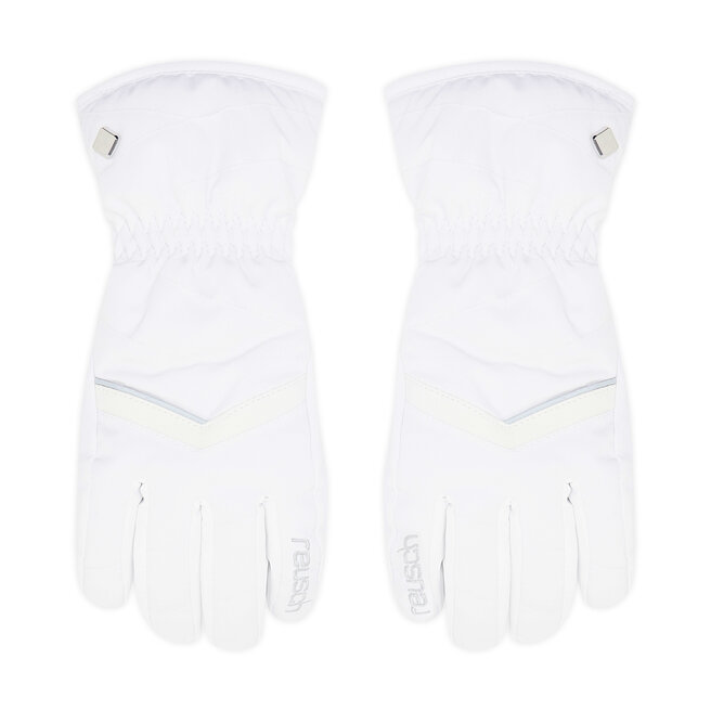 Γάντια για σκι Reusch Marisa 6031150 White/Silver 1103