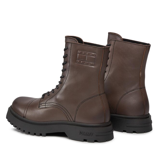 Tommy Jeans Ghete Tommy Jeans Tjm Casual Boot EM0EM01244 Velvet Brown GWN