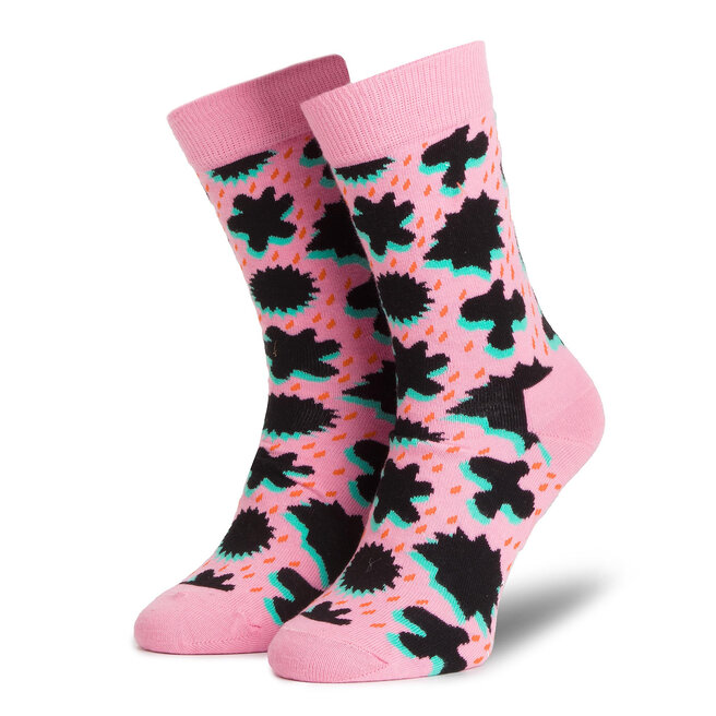 Happy Socks Șosete Înalte Unisex Happy Socks CRS01-3300 Roz
