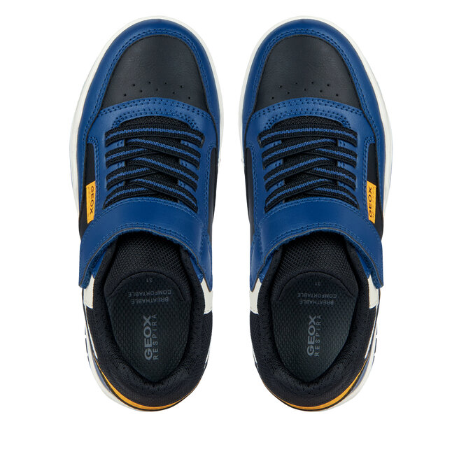 Geox Sportcipő Geox J Perth Boy J367RE 0FE8V C4B2V S Avio/Yellow