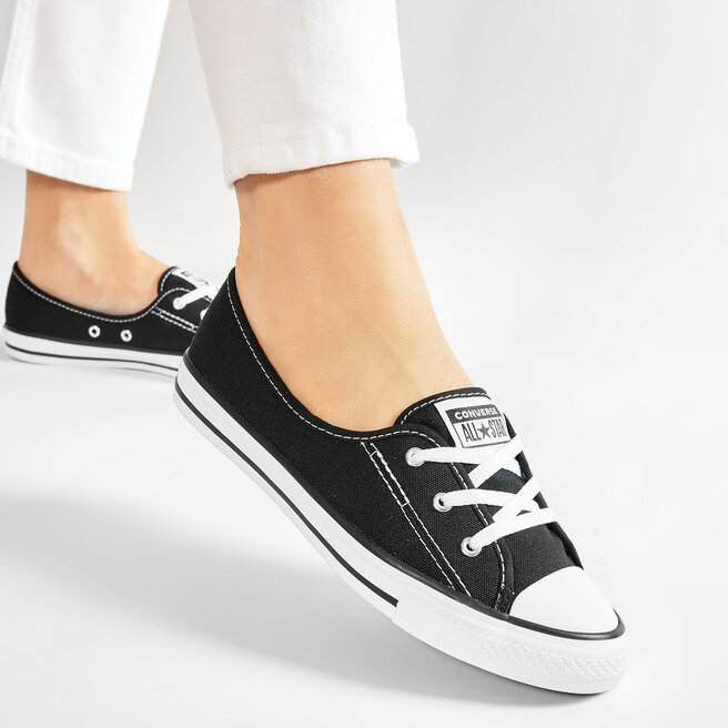 Converse Кецове Converse Ctas Bellet Lace Slip 566775C Black/White/Black