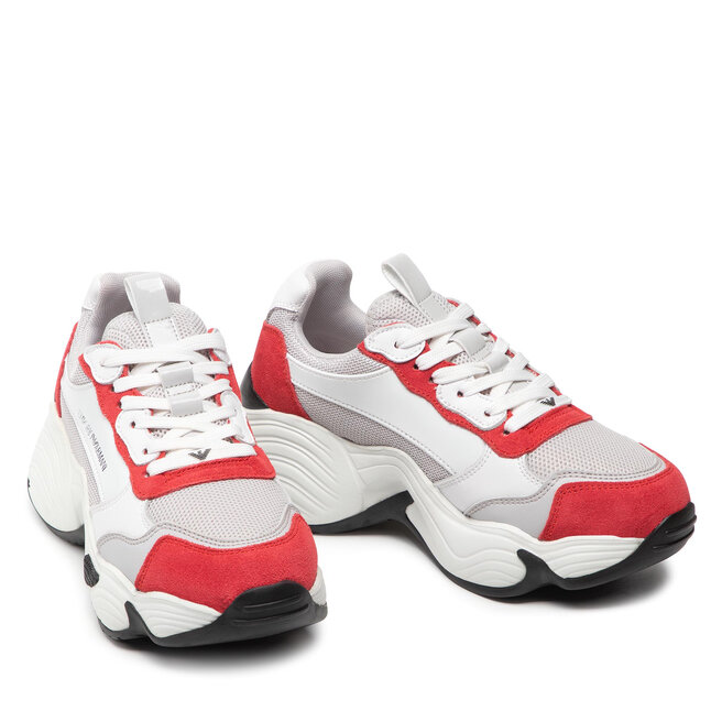 Emporio Armani Sneakers Emporio Armani X3X147 XN202 Q850 Swt.Red/Nube/Opt.Wht