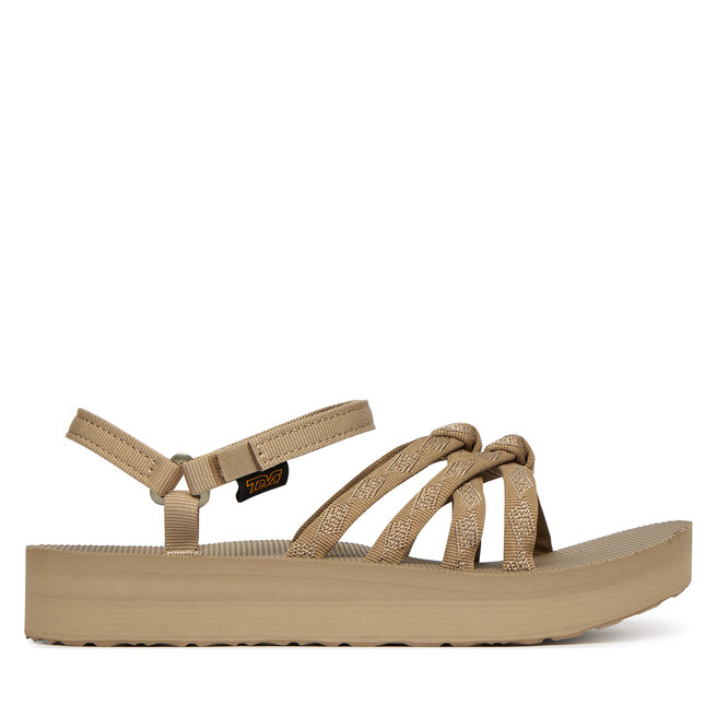 Sandały Teva Midform Kena Slim 1173494 Beżowy - kobiece